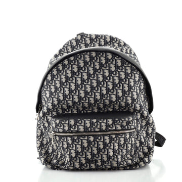 Christian Dior Rider Backpack Oblique Canvas Medium