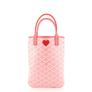 Goyard Poitiers Tote Coated Canvas Mini