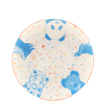 Hermes Passe-Passe Dessert Plate Printed Porcelain