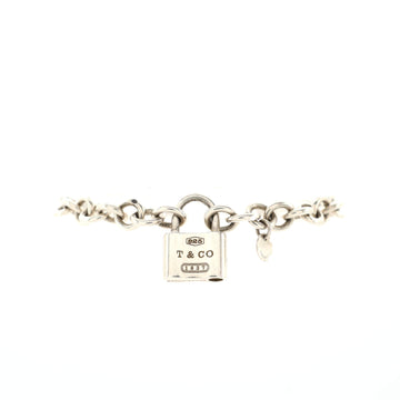Tiffany & Co. 1837 Lock Charm Bracelet Sterling Silver