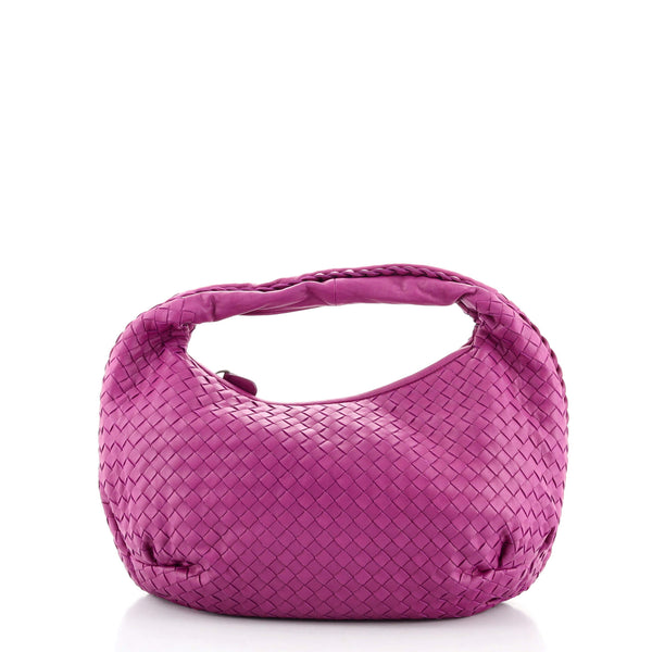 Bottega Veneta Medium Hobo Intrecciato Shoulder Bag in Lavender