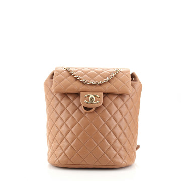 Chanel Urban Spirit Backpack Quilted Lambskin Small