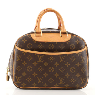 Louis Vuitton Trouville Handbag Monogram Canvas