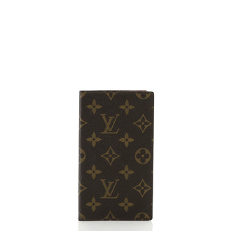 Louis Vuitton Checkbook Cover Monogram Canvas