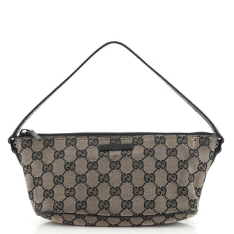 Gucci Boat Pochette GG Canvas Small
