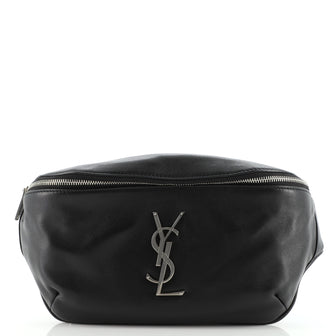 Saint Laurent Classic Monogram Belt Bag Leather