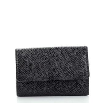 Louis Vuitton 6 Key Holder Taiga Leather