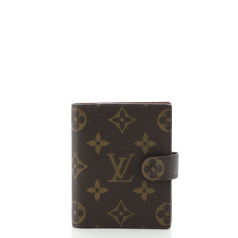 Louis Vuitton Agenda Cover Monogram Canvas Mini