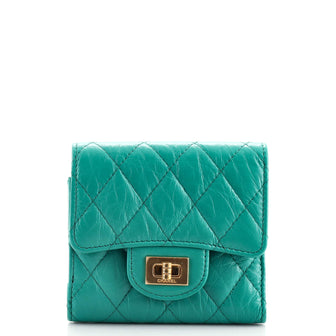 Chanel Reissue Compact Wallet Quilted Aged Calfskin