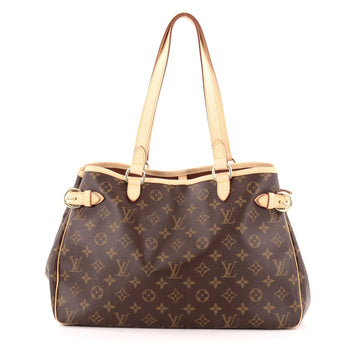 Louis Vuitton Batignolles Handbag Monogram Canvas Horizontal
