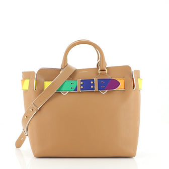 Burberry Belt Tote Leather Medium