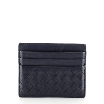 Bottega Veneta Card Holder Intrecciato Leather