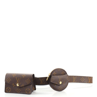 Louis Vuitton Daily Multi Pocket Belt Monogram Canvas Medium