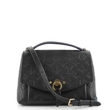 Louis Vuitton Blanche Handbag Monogram Empreinte Leather BB