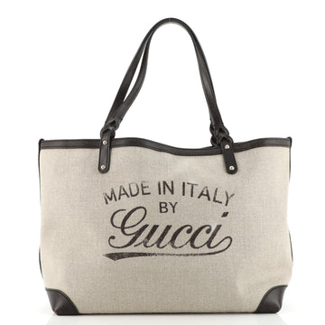 Gucci Craft Tote Canvas Medium