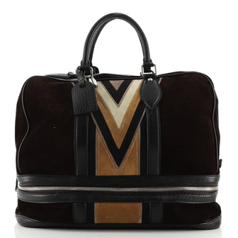 Louis Vuitton Innsbruck Cabas Carryall Suede and Leather
