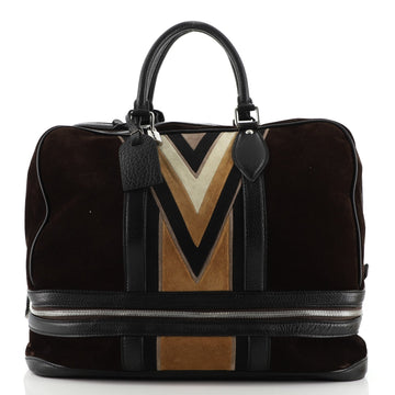Louis Vuitton Innsbruck Cabas Carryall Suede and Leather