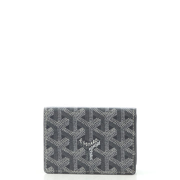 Goyard Business Card Case Coated Canvas