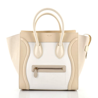 Celine Luggage Bag Smooth Leather Mini