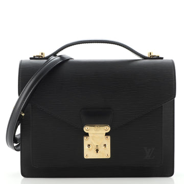 Louis Vuitton Monceau Handbag Epi Leather