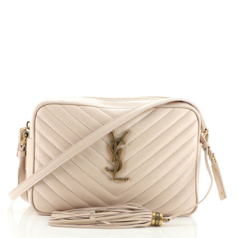 Saint Laurent Lou Camera Bag Matelasse Chevron Leather Small