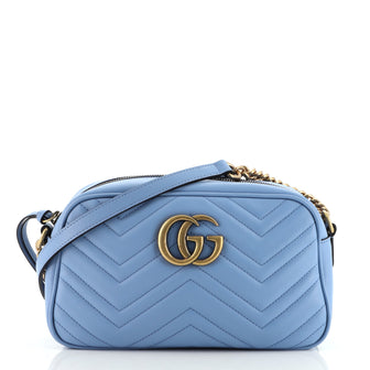 Gucci GG Marmont Shoulder Bag Matelasse Leather Small
