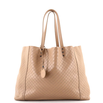 Bottega Veneta Intrecciomirage Tote Leather Medium