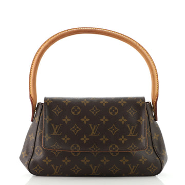 Louis Vuitton Looping Handbag Monogram Canvas Mini