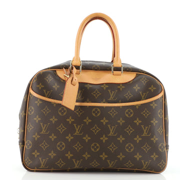 Louis Vuitton Deauville Handbag Monogram Canvas