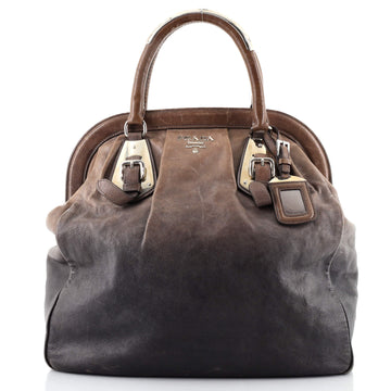 Prada Frame Doctor Bag Ombre Glace Calf Tall
