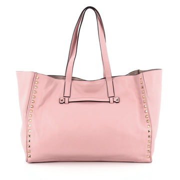 Valentino Rockstud Open Tote Leather Medium