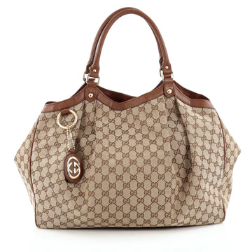 Gucci Sukey Tote GG Canvas Large