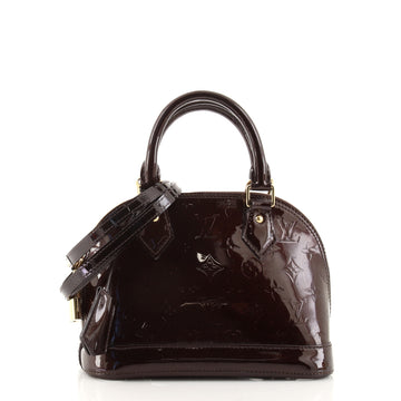 Louis Vuitton Alma Handbag Monogram Vernis BB