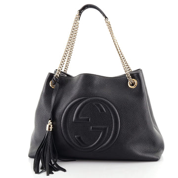 Gucci Soho Chain Strap Shoulder Bag Leather Medium