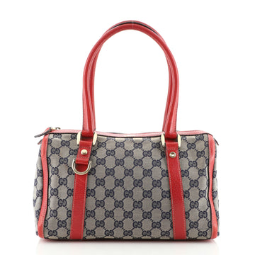 Gucci Abbey Boston Bag GG Canvas Small
