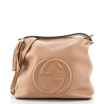 Gucci Soho Convertible Hobo Leather Large