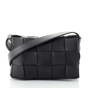 Bottega Veneta Cassette Crossbody Bag Maxi Intrecciato Leather