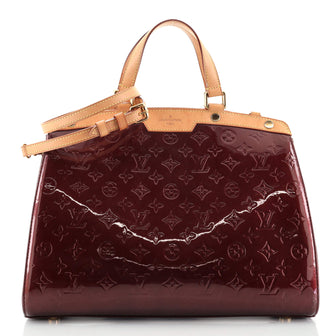 Louis Vuitton Brea Handbag Monogram Vernis GM