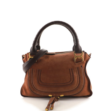 Chloe Marcie Satchel Nubuck Medium