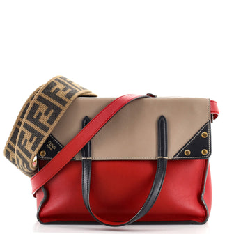 Fendi Flip Tote Leather Small