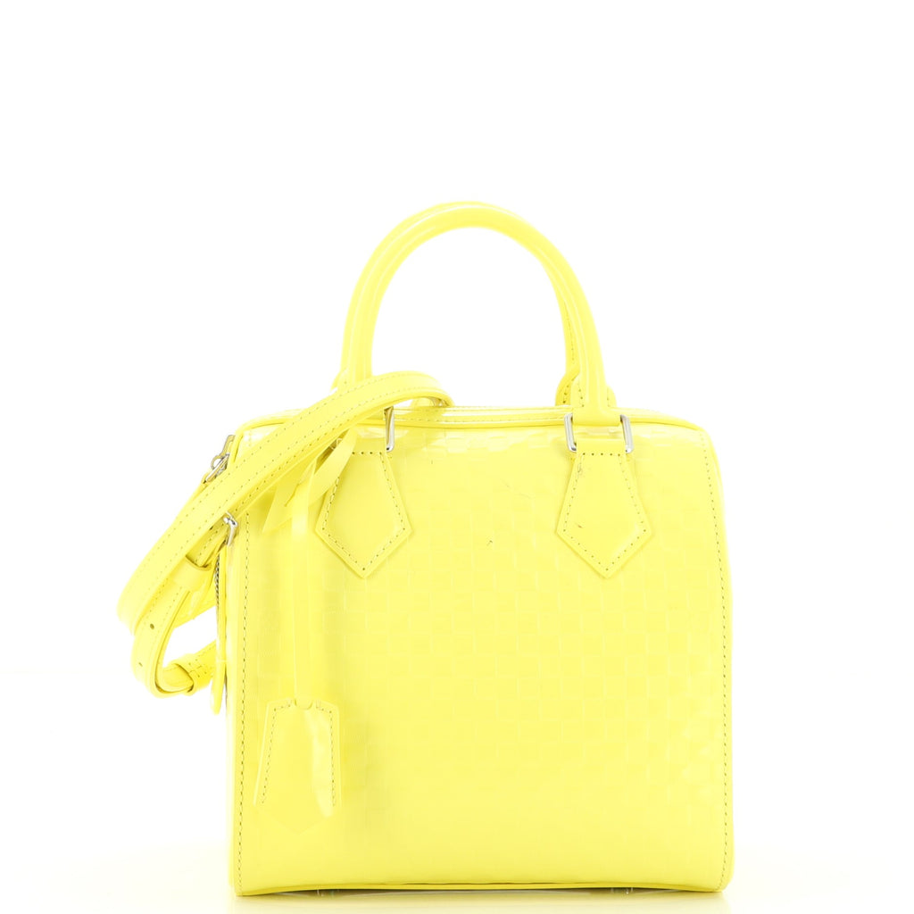 Buy Louis Vuitton Speedy Cube Bag Facette PM Yellow 1728301