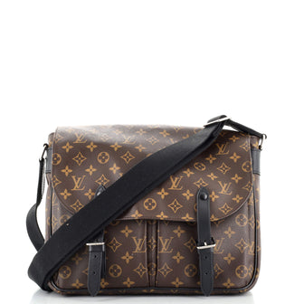 Louis Vuitton Christopher Messenger Bag Macassar Monogram Canvas