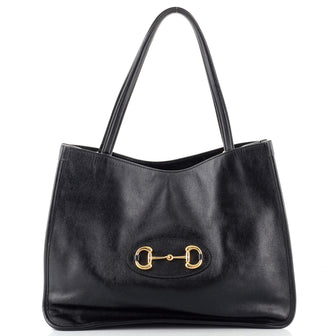 Gucci Horsebit 1955 Tote Leather Medium