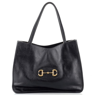 Gucci Horsebit 1955 Tote Leather Medium