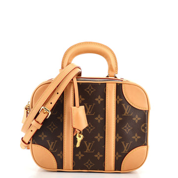 Louis Vuitton Valisette Handbag Monogram Canvas PM