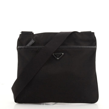 Prada Front Pocket Messenger Bag Tessuto Medium
