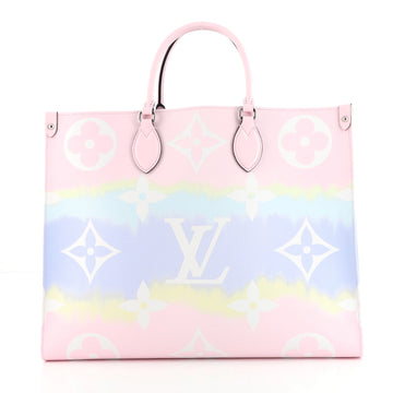 Louis Vuitton OnTheGo Tote Limited Edition Escale Monogram Giant GM