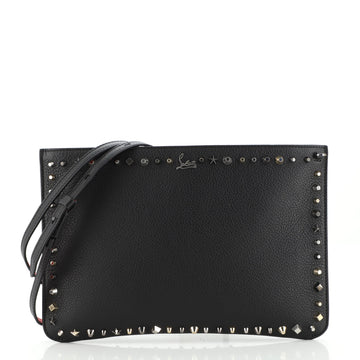 Christian Louboutin Loubiclutch Studded Leather