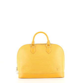Louis Vuitton Vintage Alma Handbag Epi Leather PM