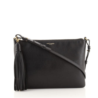 Saint Laurent Teen Monogram Crossbody Bag Leather